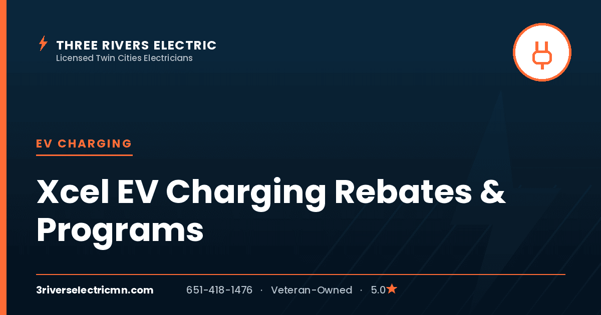 Xcel Energy EV charging rebates and programs