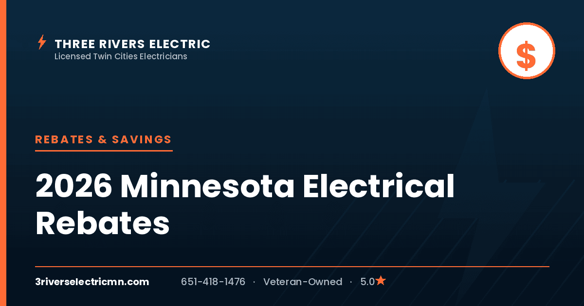 2026 Minnesota electrical rebates guide
