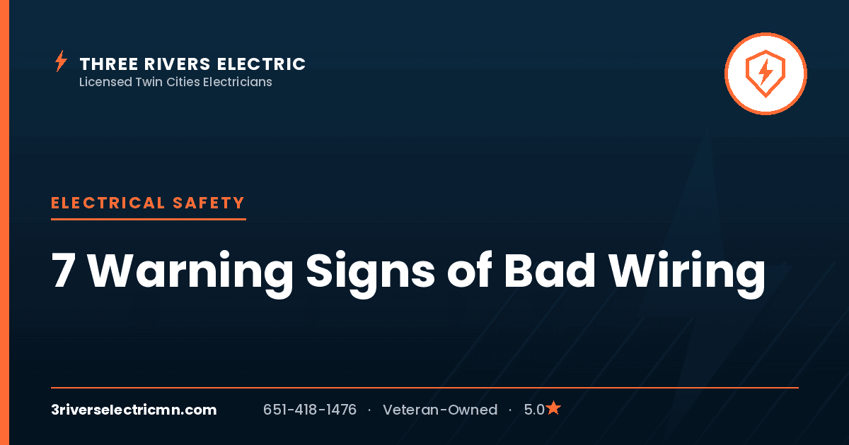 7 warning signs of bad wiring in older Minnesota homes