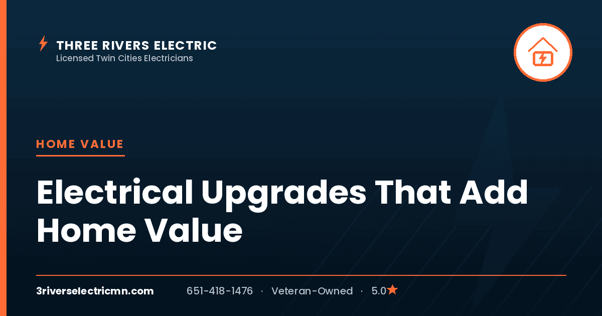 Electrical upgrades that add home value before you sell